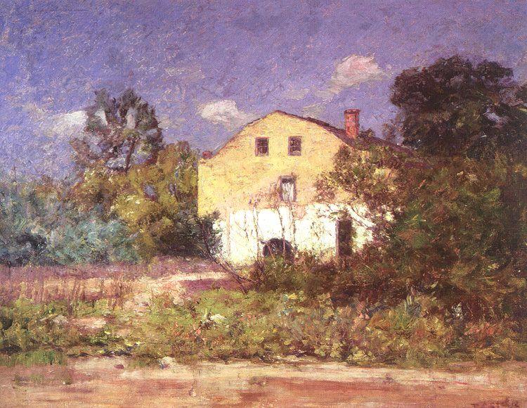 Theodore Clement Steele The Grist Mill Spain oil painting art